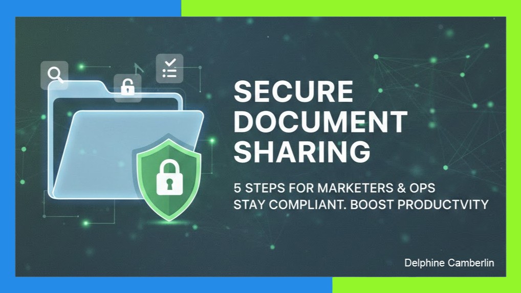 How to Secure Sensitive documents for GDPR and compliance