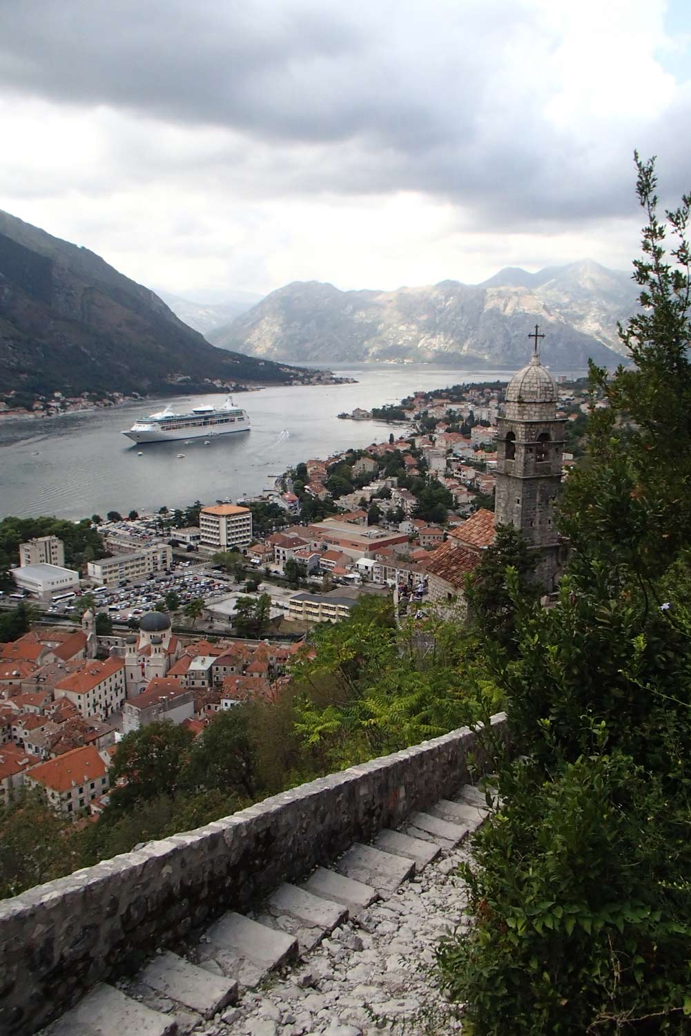 View from the Kotor fortress