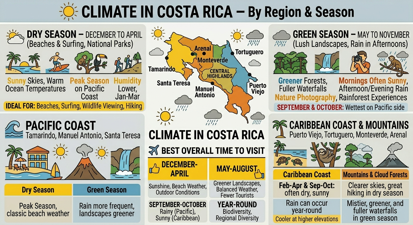 Climate in Costa Rica