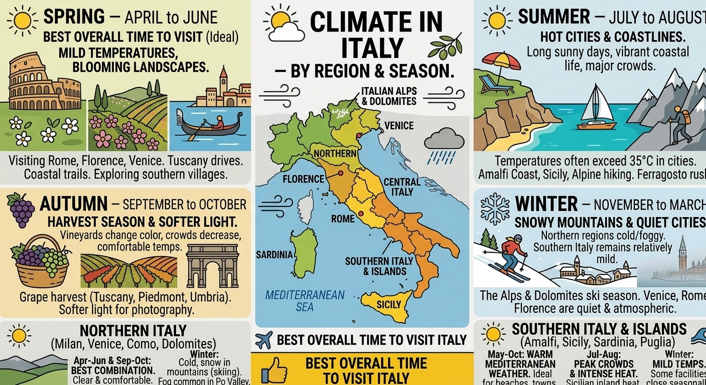 Climate in Italy