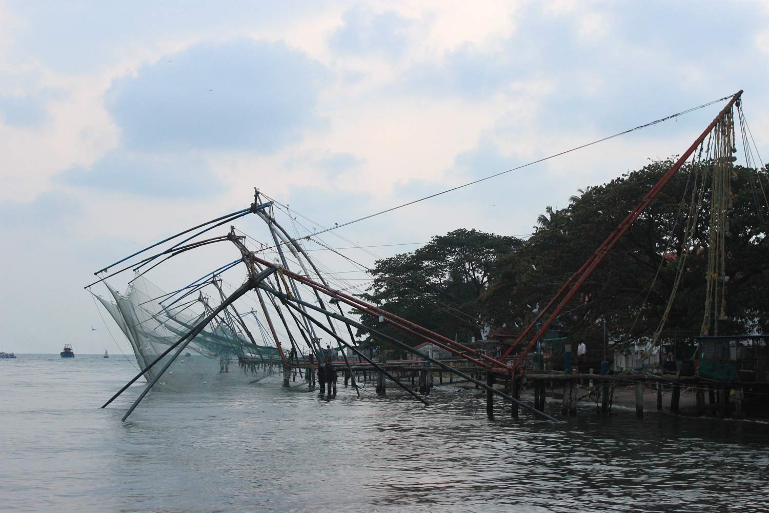 Chinese fishing nets, Fort Kochi