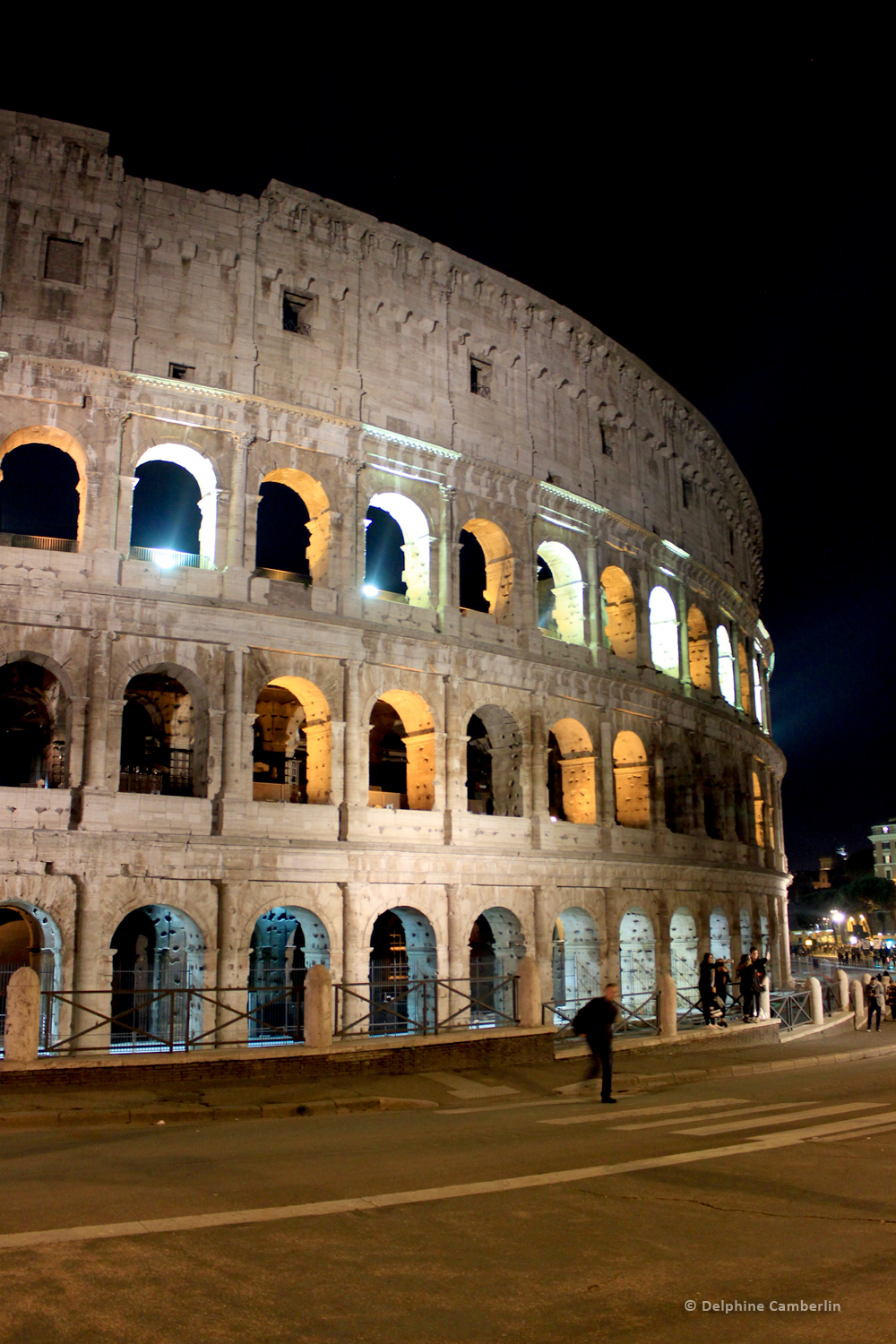 The Colosseum by night