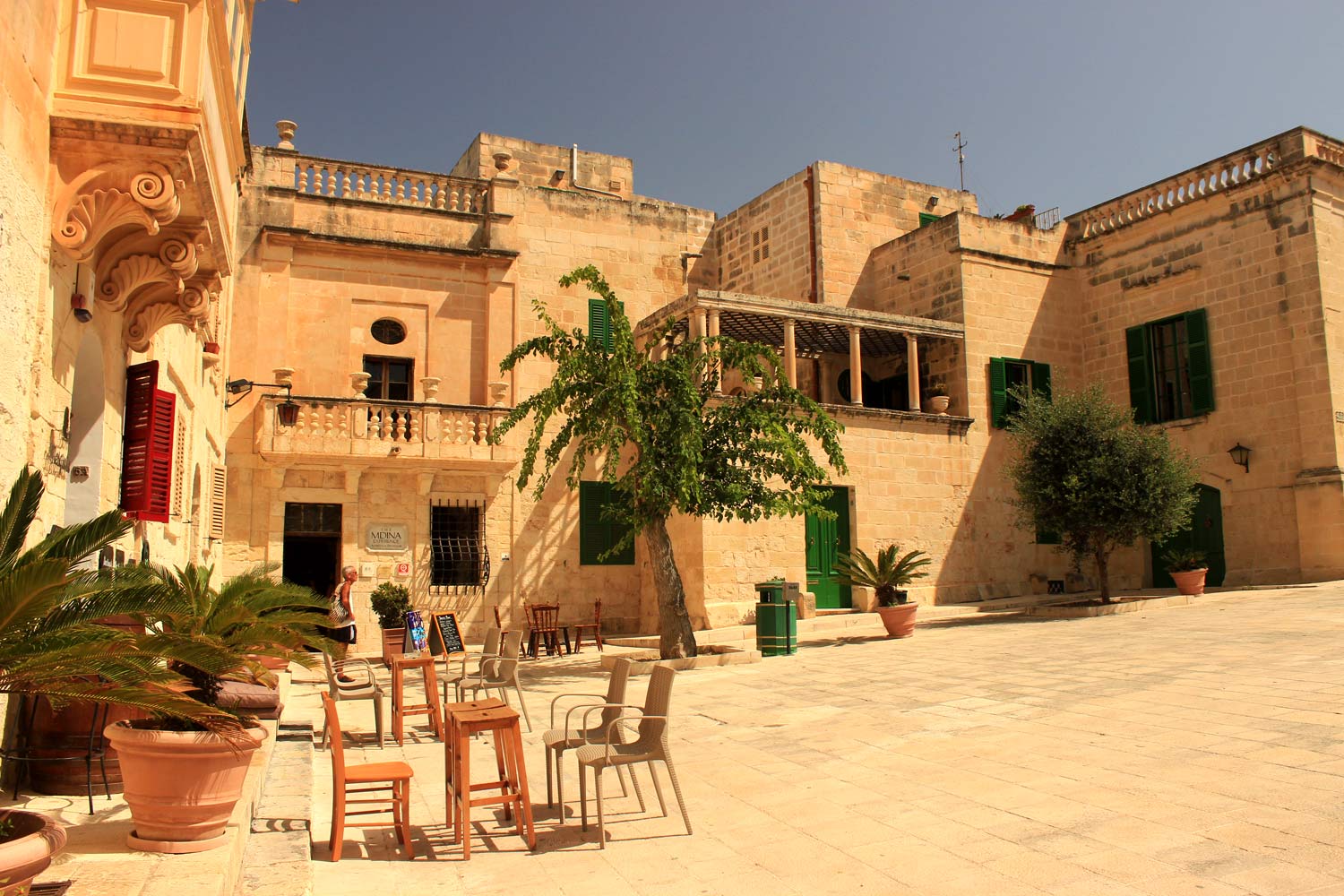 Mdina square Malta film location