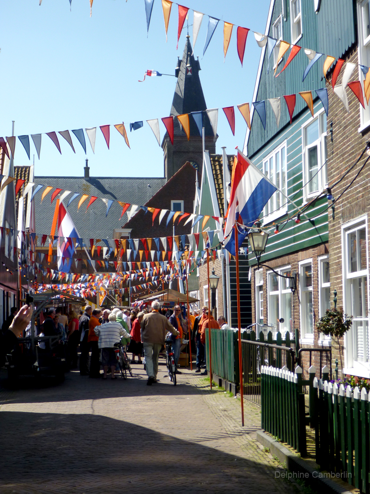 Marken village celebration Netherlands traditional
