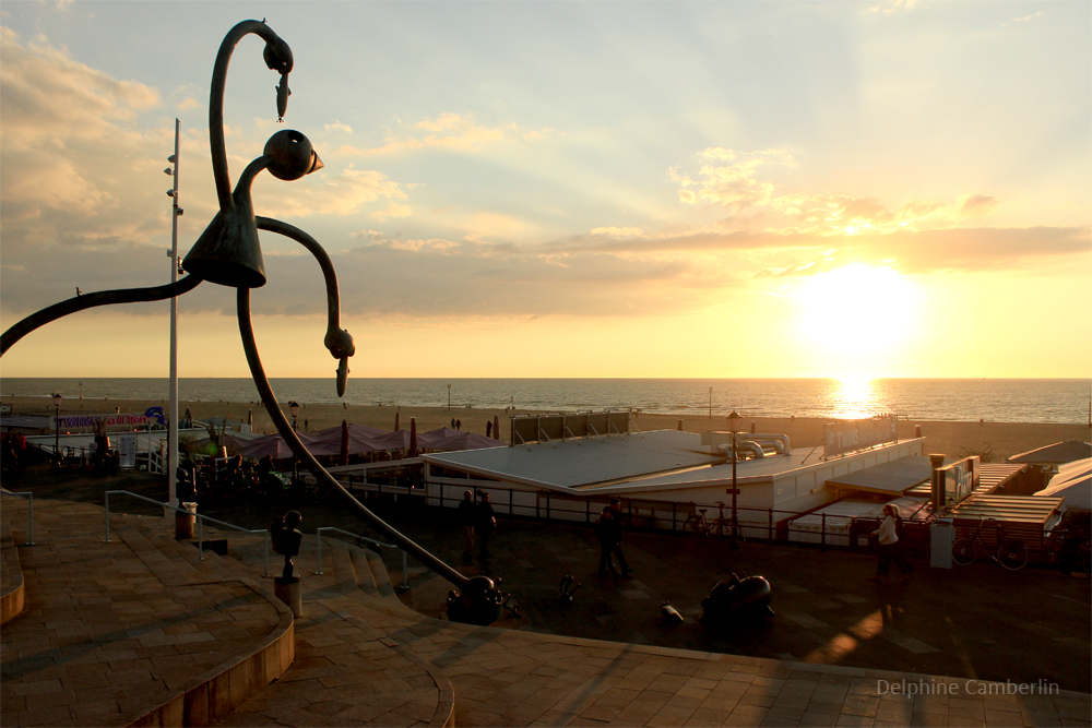 Scheveningen seawall