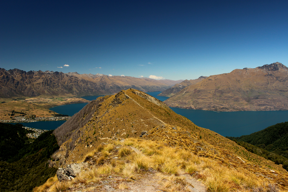 Queenstown summit view — South Island New Zealand