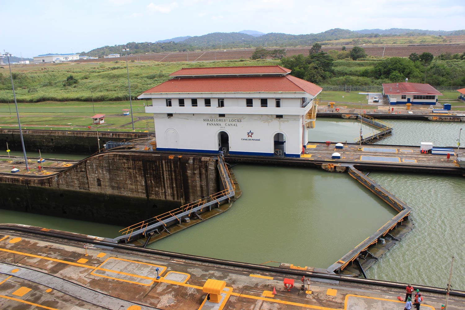 Panama Canal Miraflores Locks