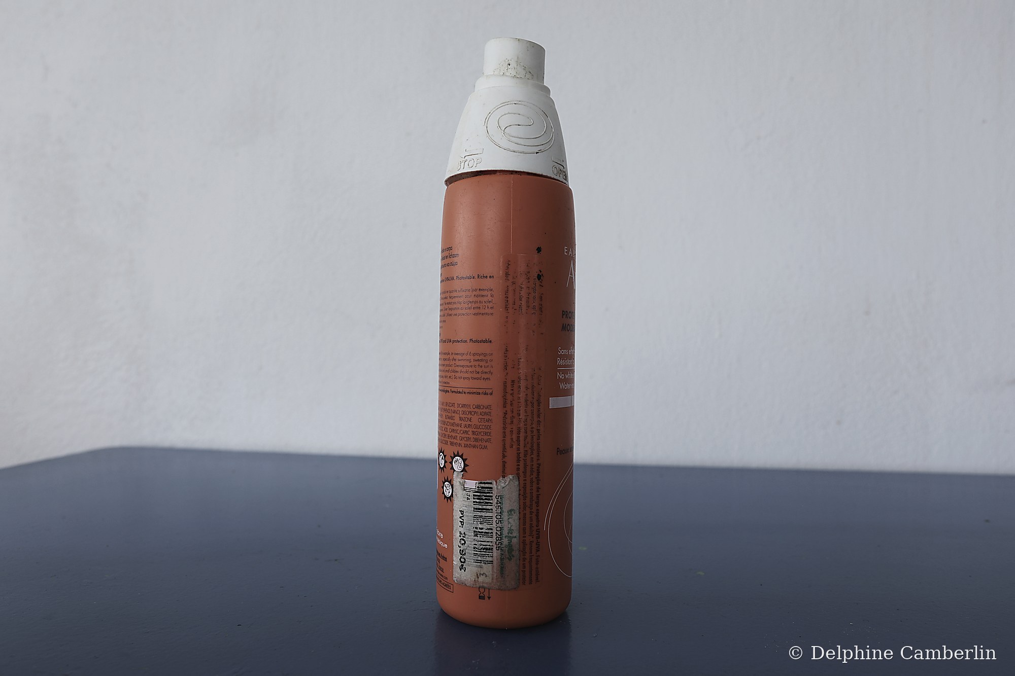 Chemical sunscreen tube — avoid in reef destinations