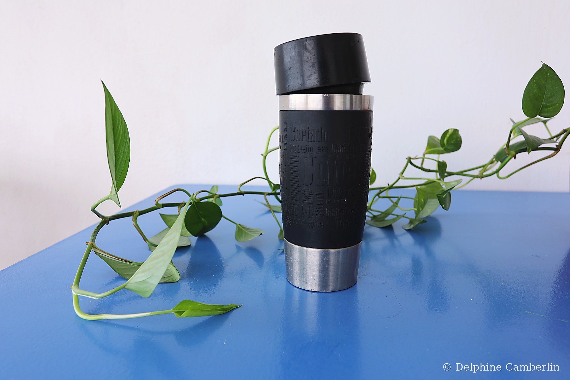 Insulated thermos mug — Design Letters B Corp insulated water bottle