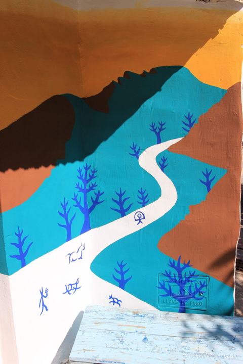 REC.ON Co-living, Vélez-Rubio, Spain – Mountain landscape mural gallery