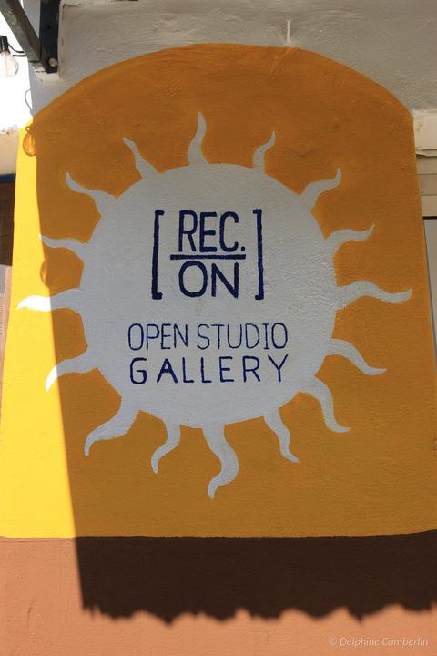 REC.ON Co-living, Vélez-Rubio, Spain – Open studio gallery mural