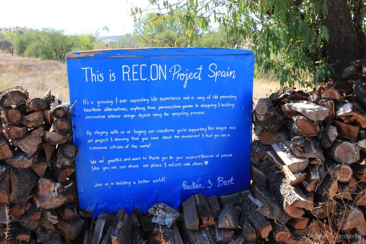 REC.ON Co-living, Vélez-Rubio, Spain – “This is Project Spain” welcome sign