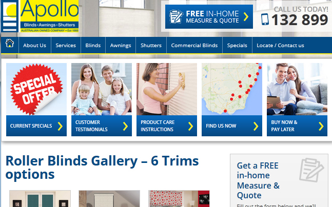 Apollo Blinds - page 3
